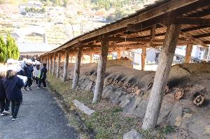 登り窯見学
