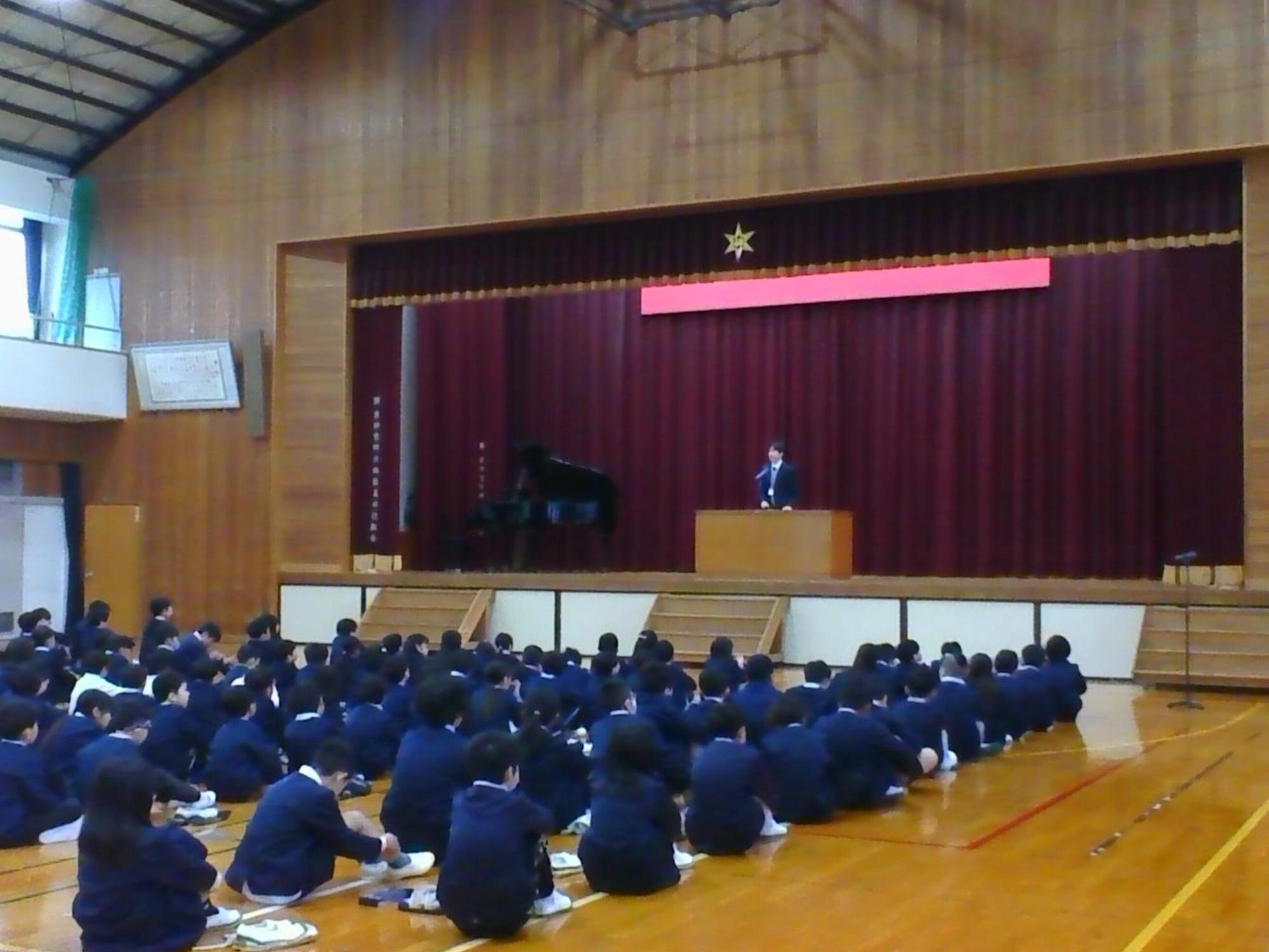 校長先生のお話