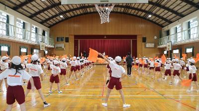 運動会練習の様子