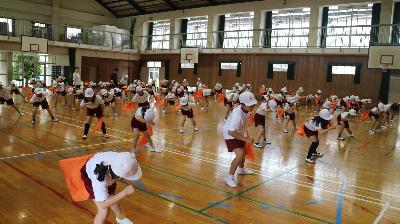 運動会練習の様子