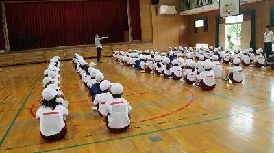 運動会練習の様子