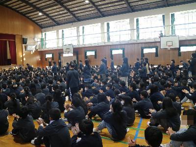 表彰された児童たち
