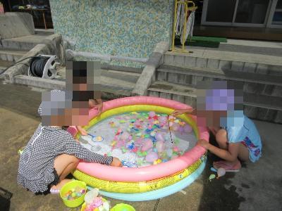 スーパーボールすくい