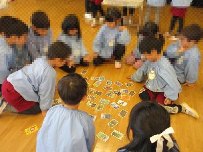 カルタ大会本番決勝戦です