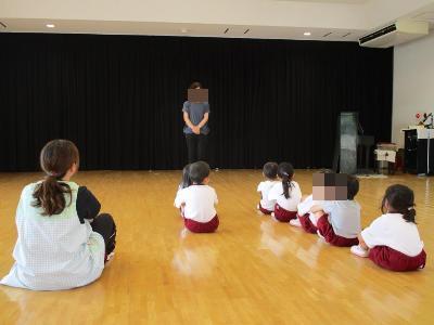 一学期終業式の様子です。