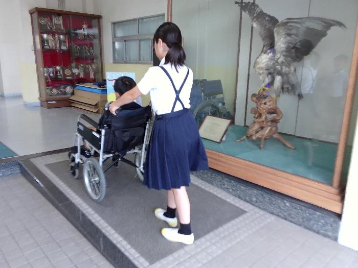 車いす体験