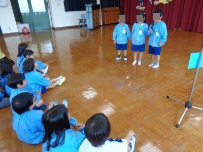 新入園児歓迎会