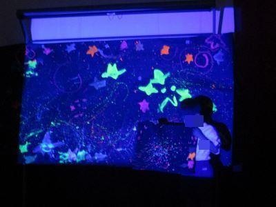 プラネタリウムごっこ