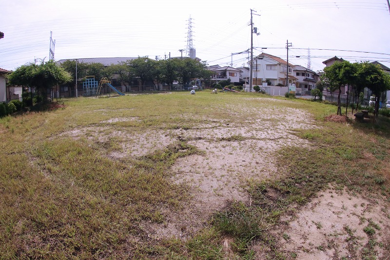 広い遊び場