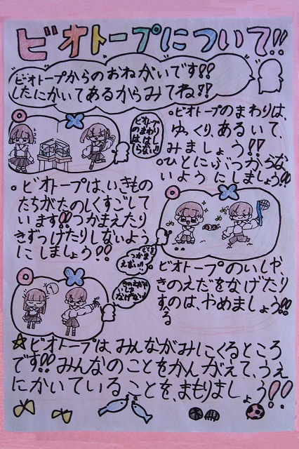 ビオトープについて