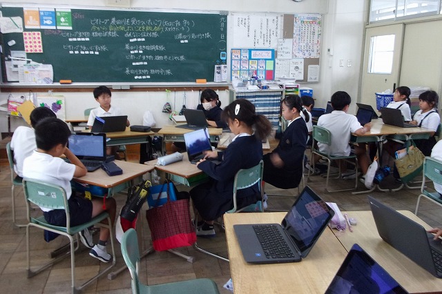 授業のようす