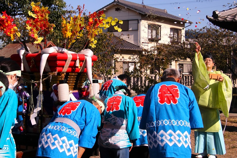 秋祭りお祓い