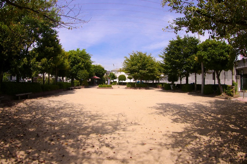 広い遊び場