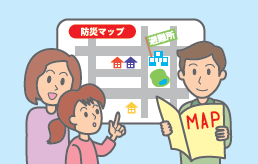 避難経路の確認