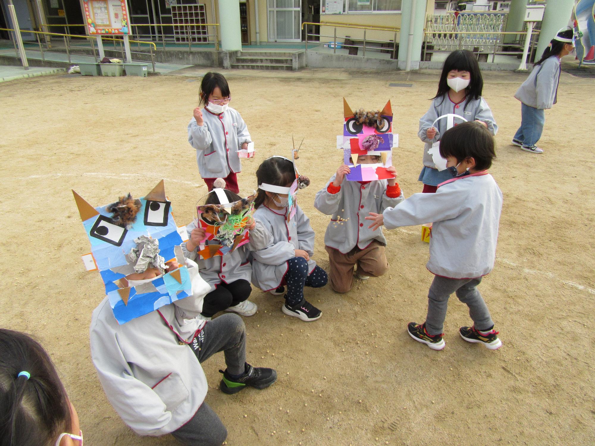 豆まき