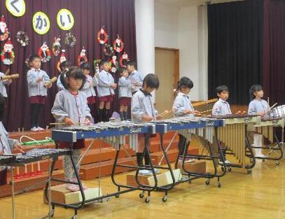 音楽会年長合奏