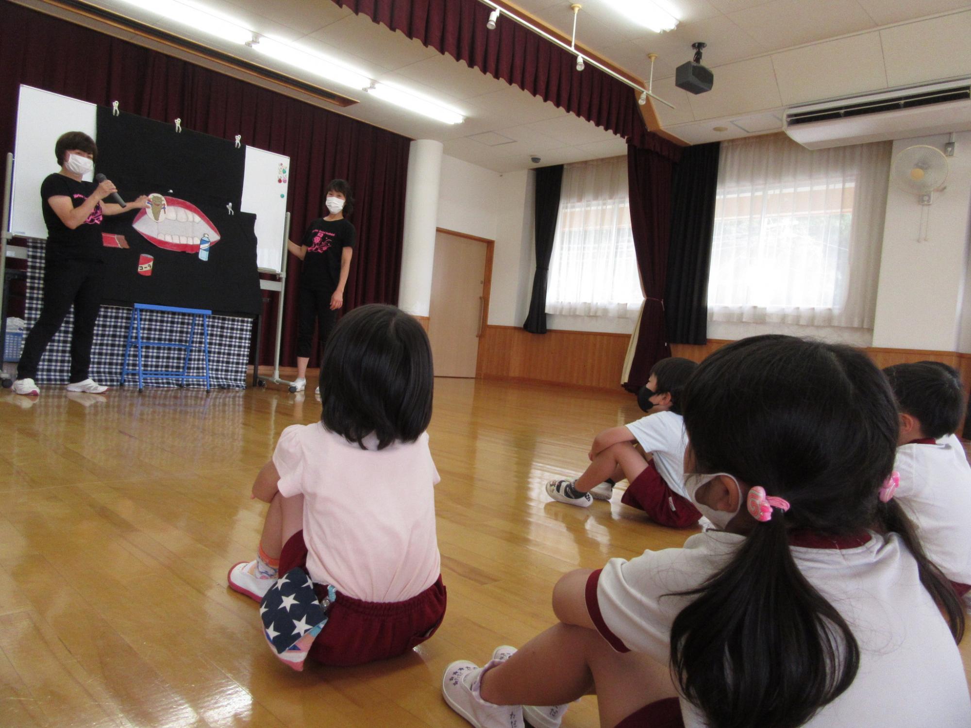 虫歯にならないように、歯磨き頑張るよ
