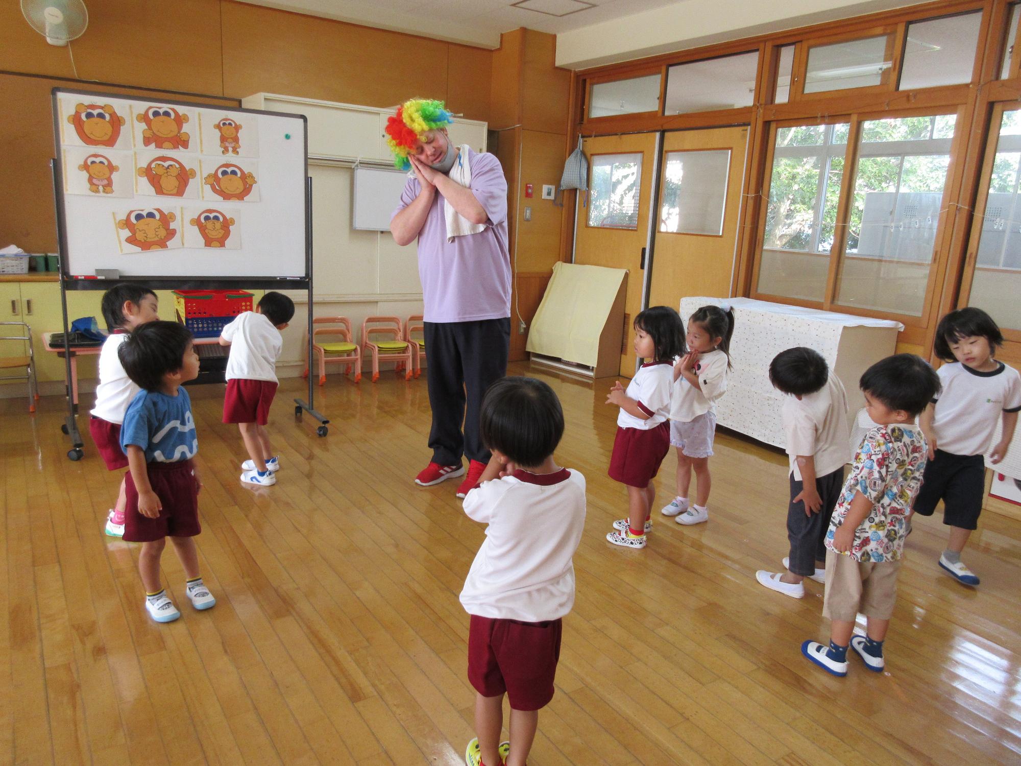 英語活動3歳児