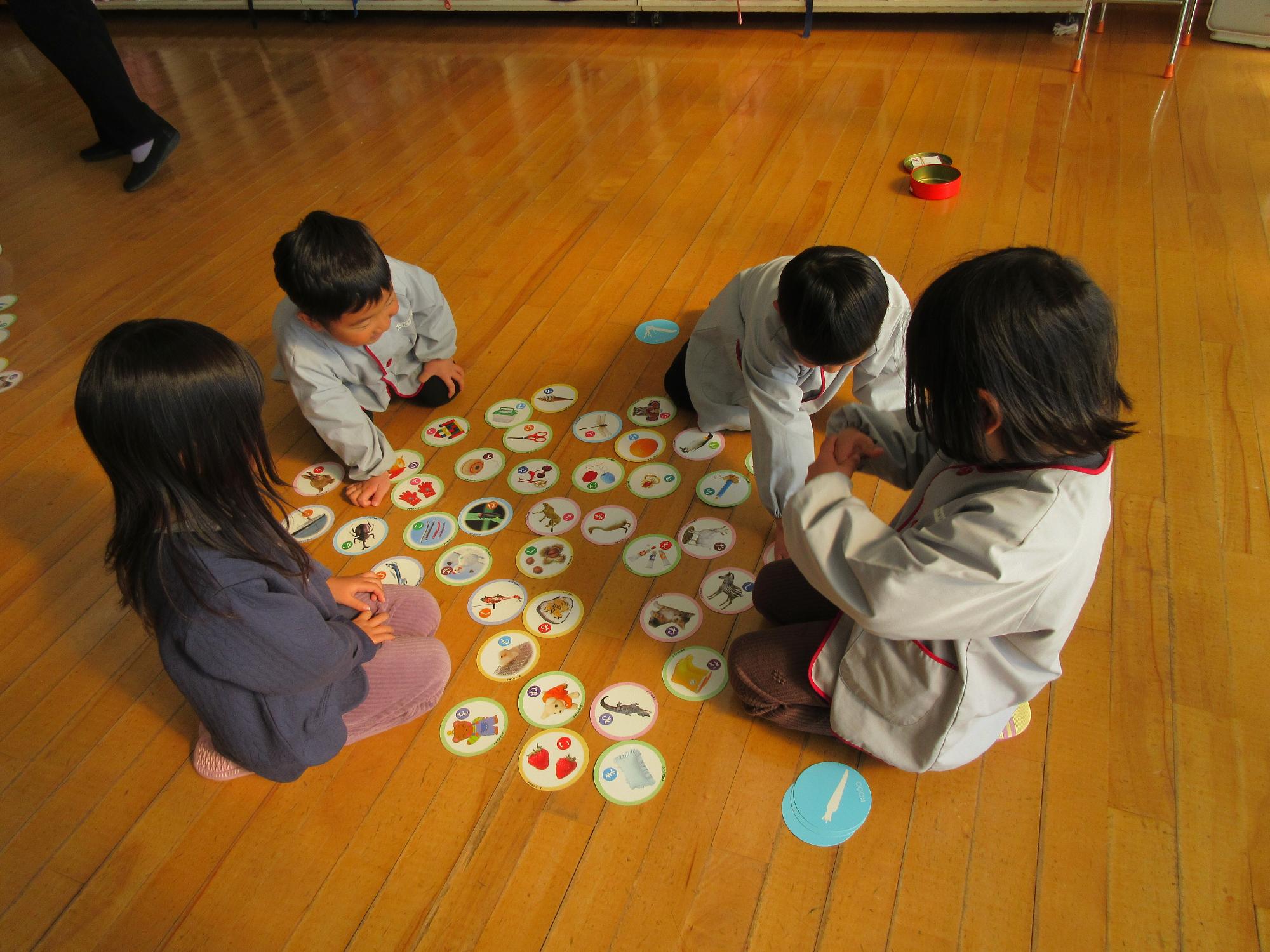 かるた大会年少