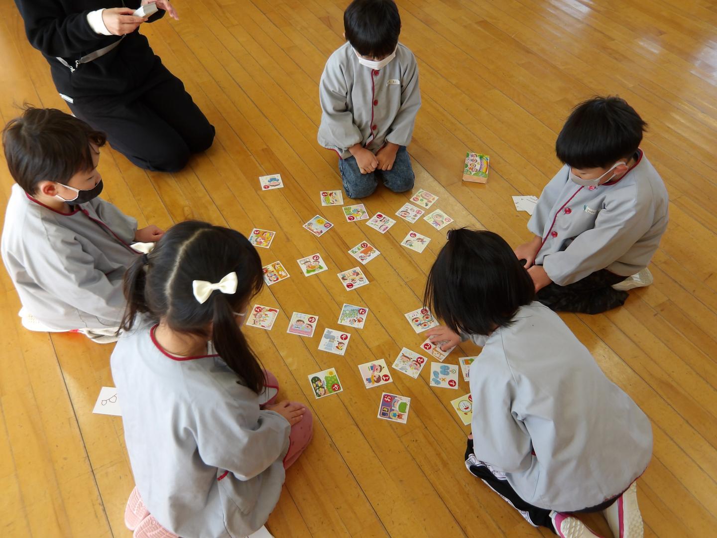 かるた大会　5歳児