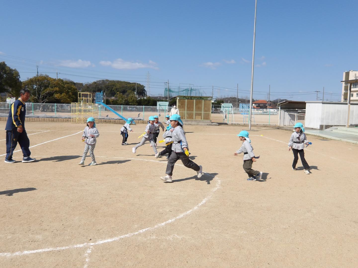 ラグビー教室　5歳児