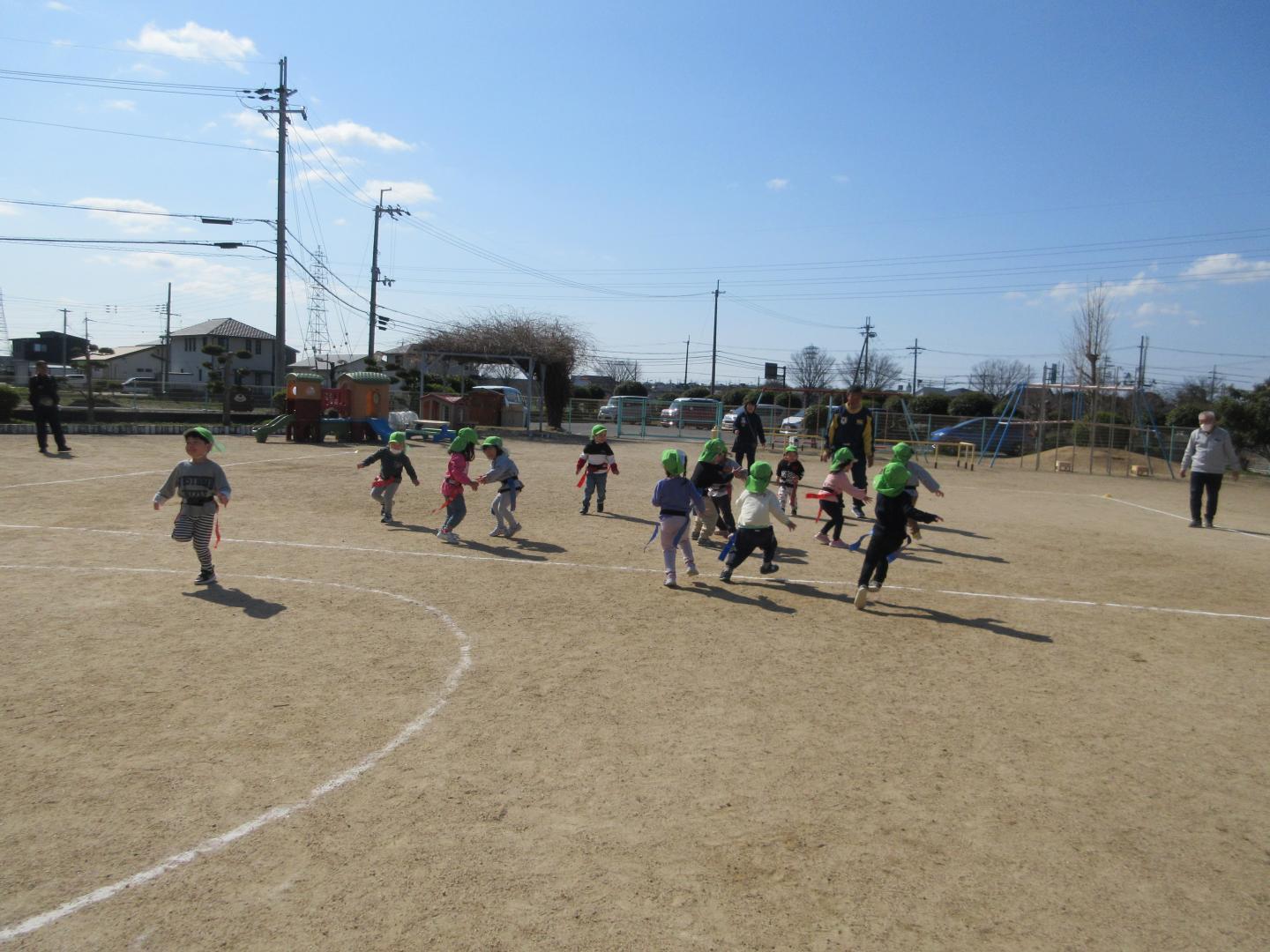 ラグビー教室　3歳児