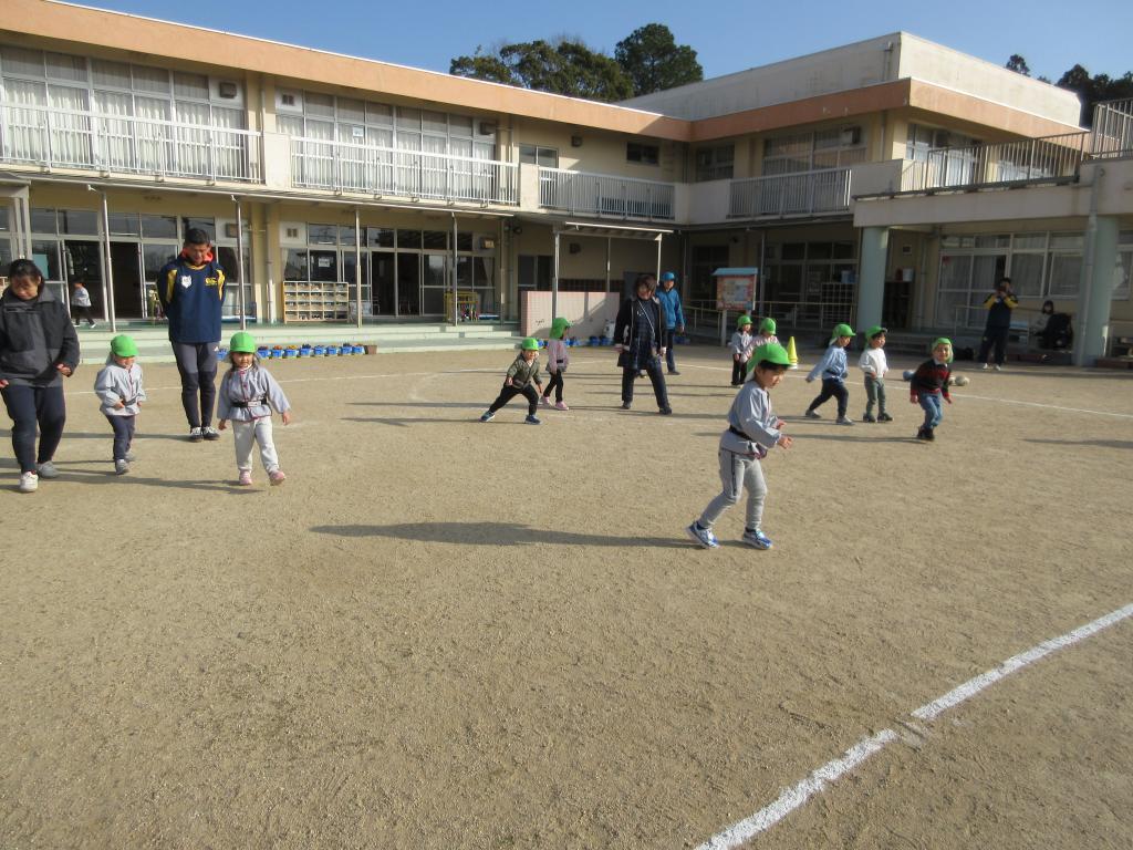 ラグビー教室　3歳児