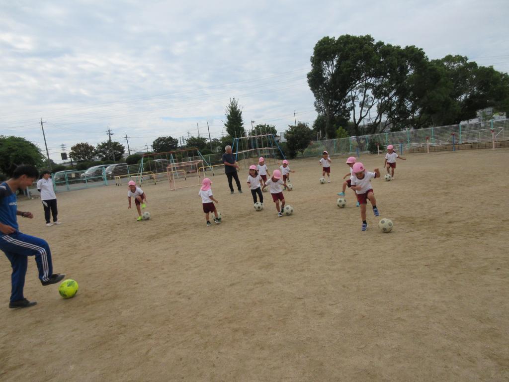 サッカー教室　4歳児