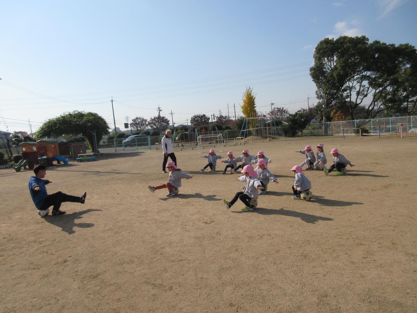 サッカー教室　4歳児