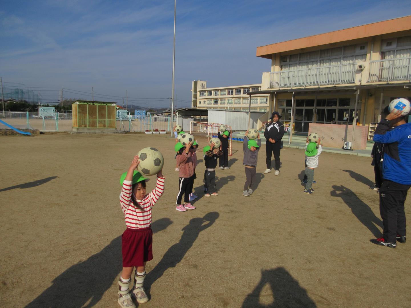サッカー教室　3歳児