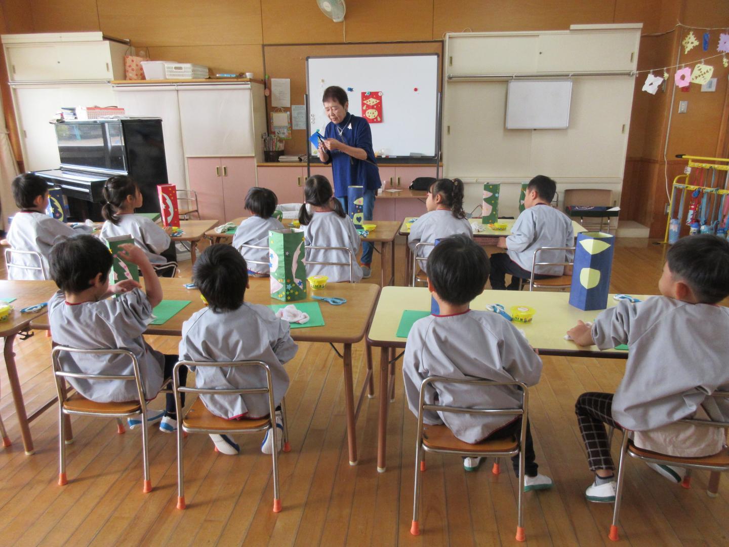 造形教室　活動　4歳児