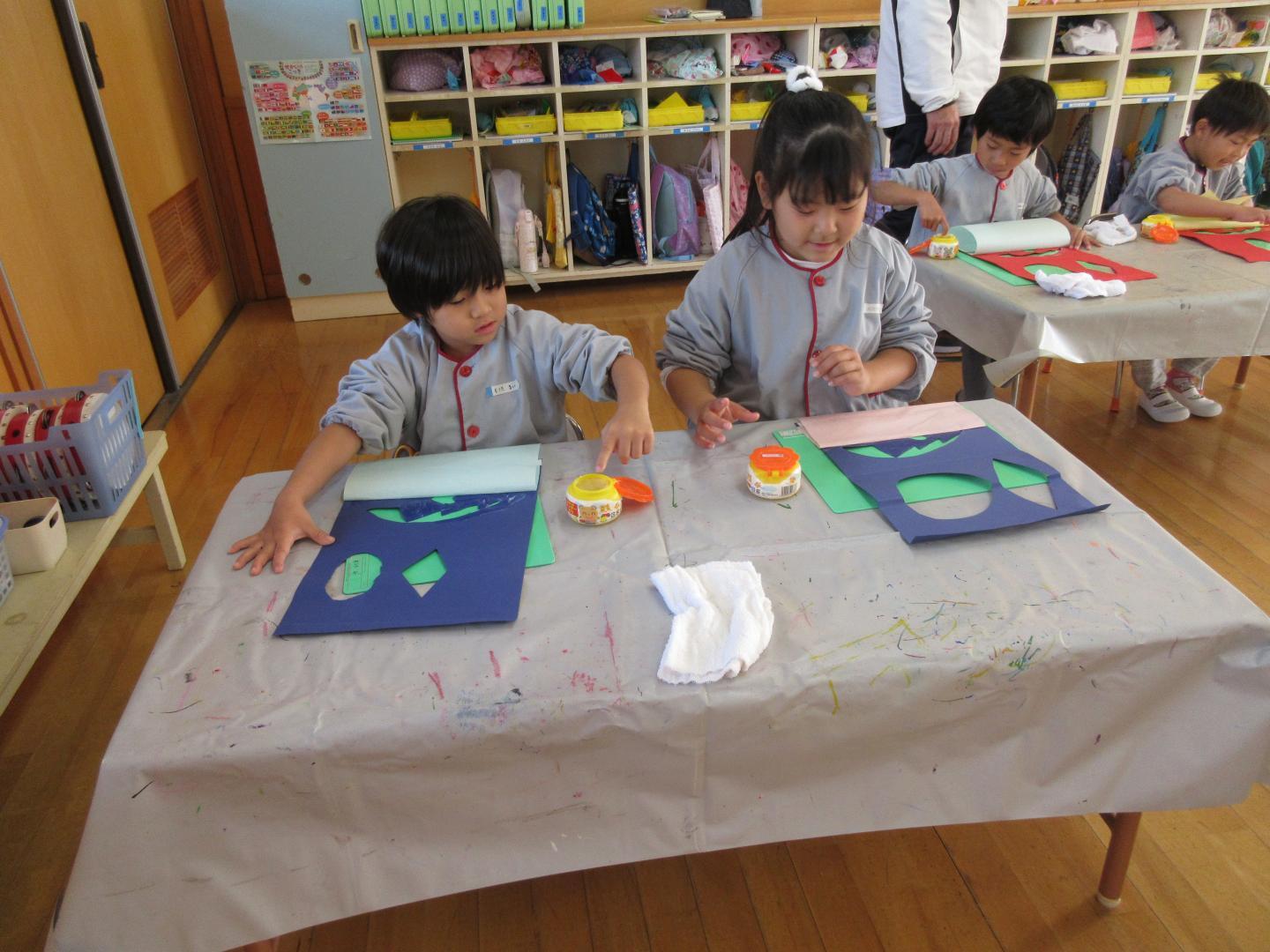 造形教室　活動　5歳児