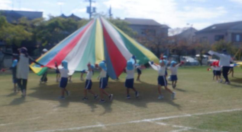 バルーンをしているところ　令和7年度