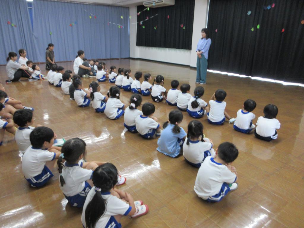 終業式をしたよ