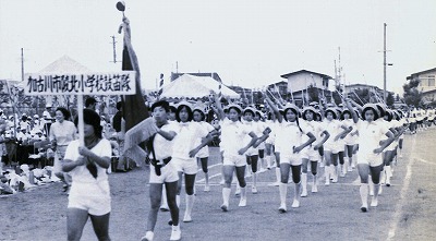 1975年鼓笛行進