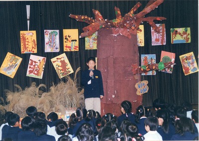 5年と幼稚園の交流