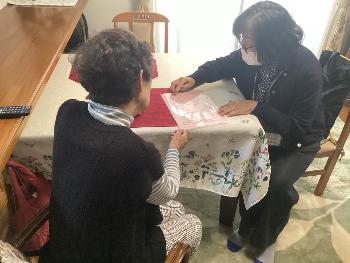 訪問の様子