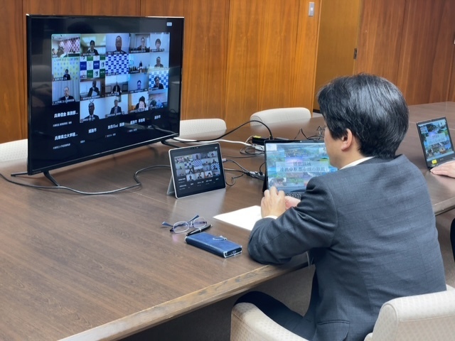 オンライン会議の様子