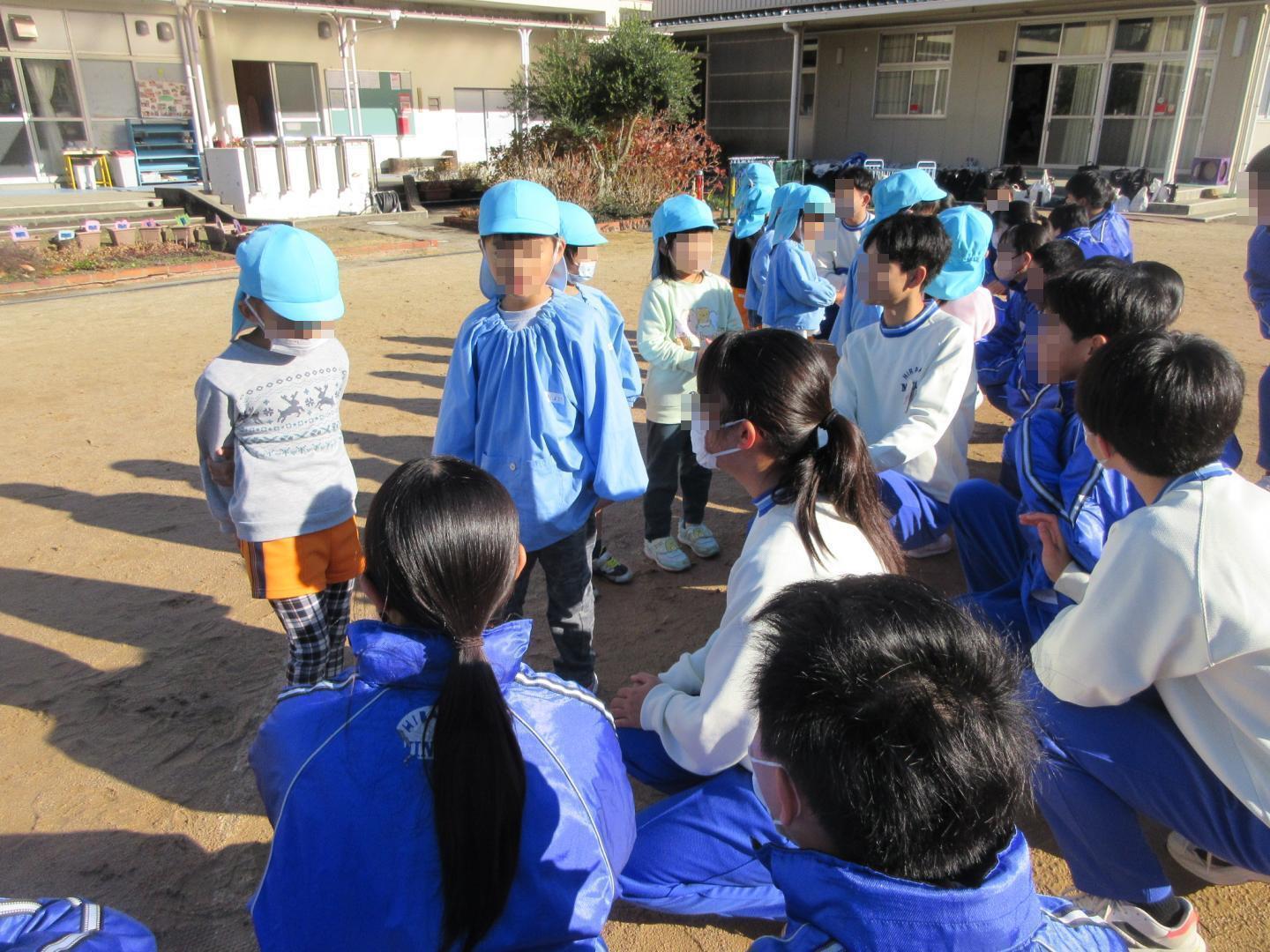 中学生との交流