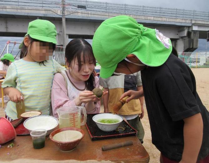 お抹茶ごっこ1