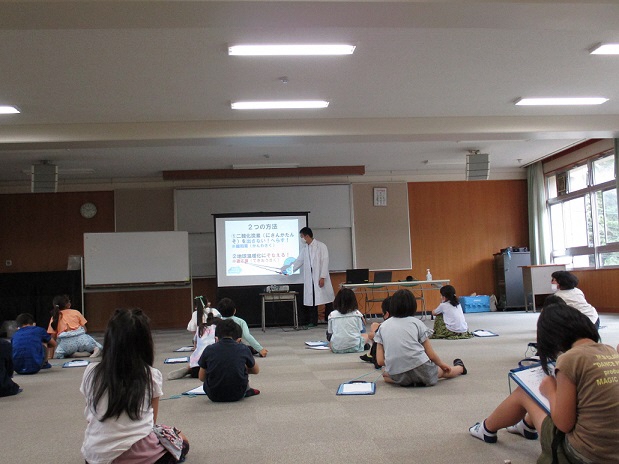 浜の宮小学校かんきょう出前講座１