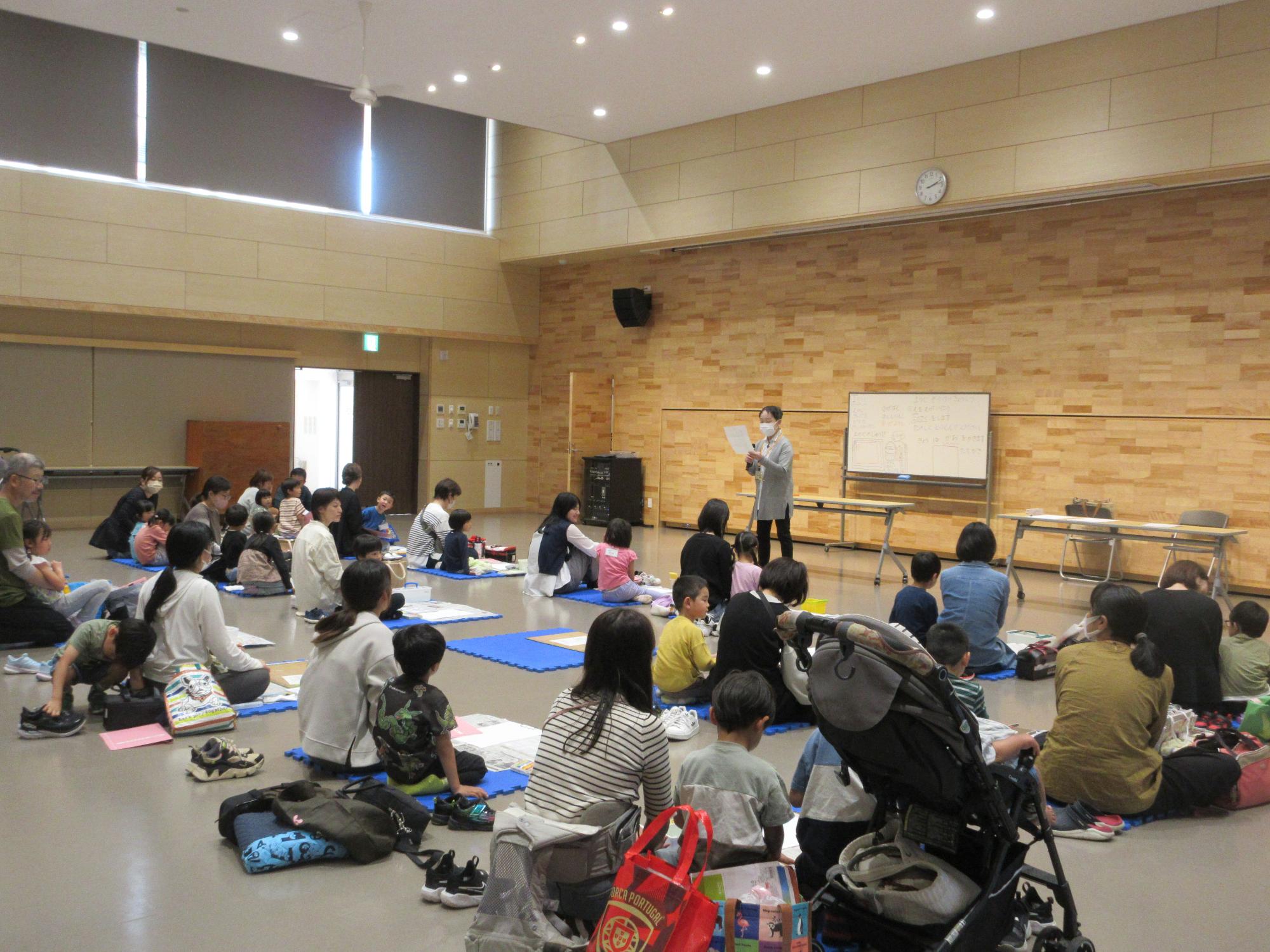 幼児造形教室の様子