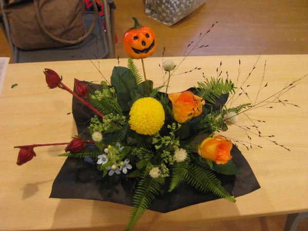 ハロウィンアレンジメント