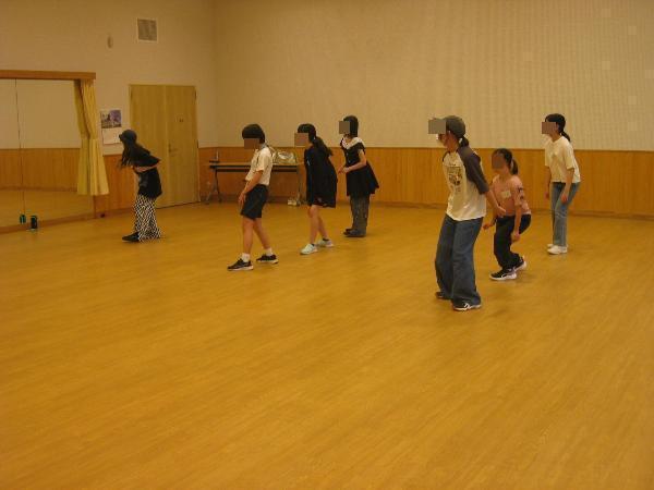 中学生のダンス