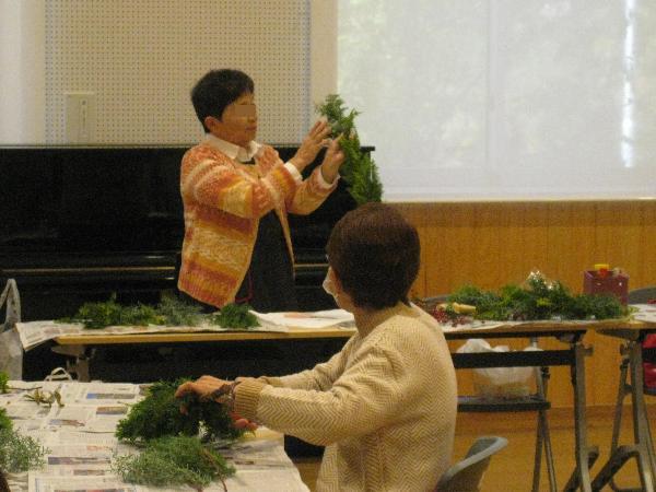 壁飾りの土台作りの説明