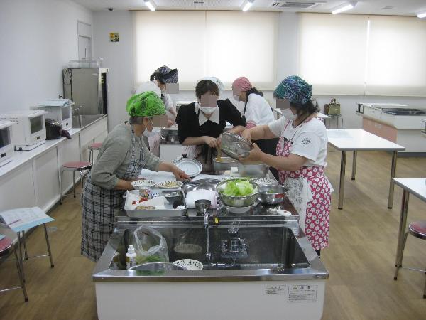 調理の様子