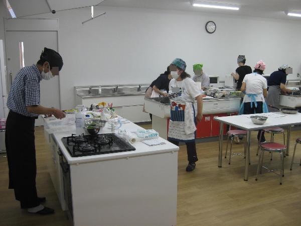調理の様子