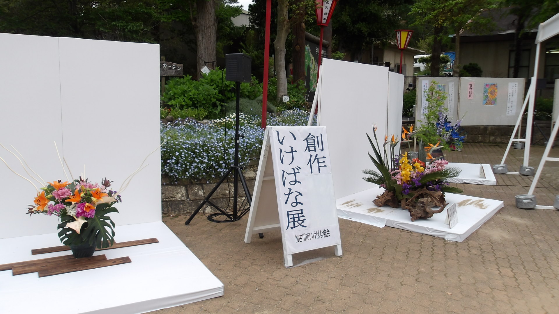 創作いけばな展