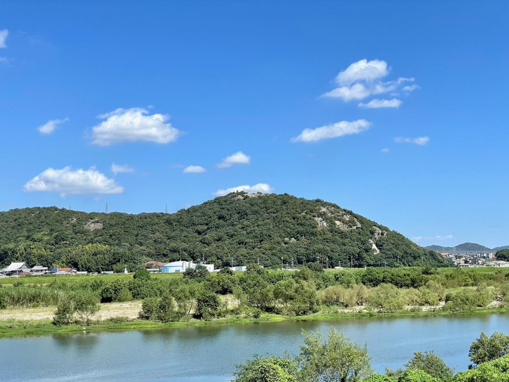 升田山遠景