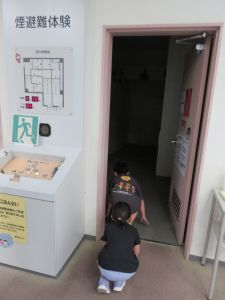 煙避難体験1